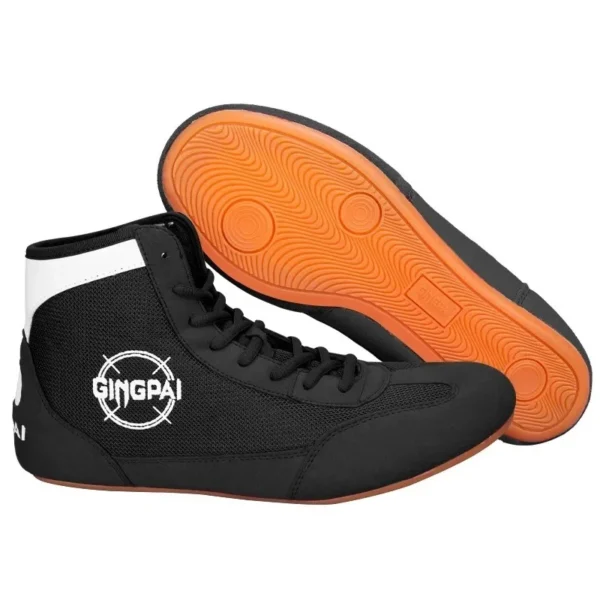 Zapatos de boxeo para hombres, mujeres y niños, suela de goma, zapatos de lucha transpirables, zapatos de disfraz de lucha libre para mujeres - Imagen 8