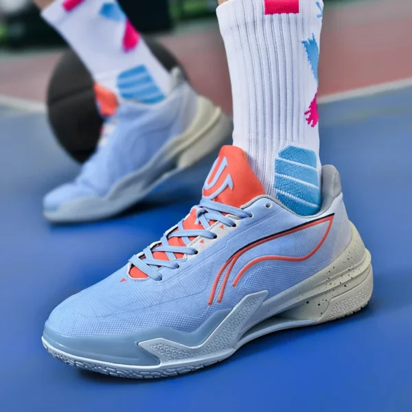Zapatos deportivos informales para hombre, zapatillas de baloncesto antideslizantes para parejas, suelas gruesas de alta calidad, zapatos informales de lujo para hombre - Imagen 8