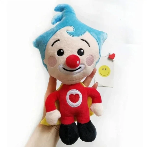 Muñeco de peluche de payaso de 25cm, muñeco de peluche de dibujos animados Kawaii de Anime, muñeco de peluche de payaso suave, regalo de cumpleaños para chico y niño - Imagen 5