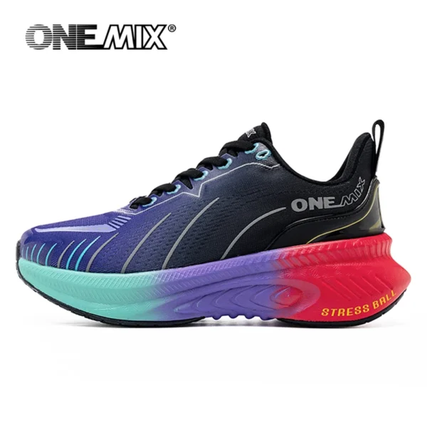 Zapatillas blancas para correr en carretera para hombre, zapatillas deportivas con cojín de aire para exteriores, zapatillas deportivas para hombre, zapatos para correr de verano, calzado para mujer - Imagen 10