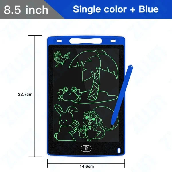 Tablero de dibujo LCD de 6,5/8,5/10/12 pulgadas, tableta de escritura, pizarra mágica de dígitos, herramienta de pintura artística, juguetes para niños, juego mental, regalo para niños - Imagen 21