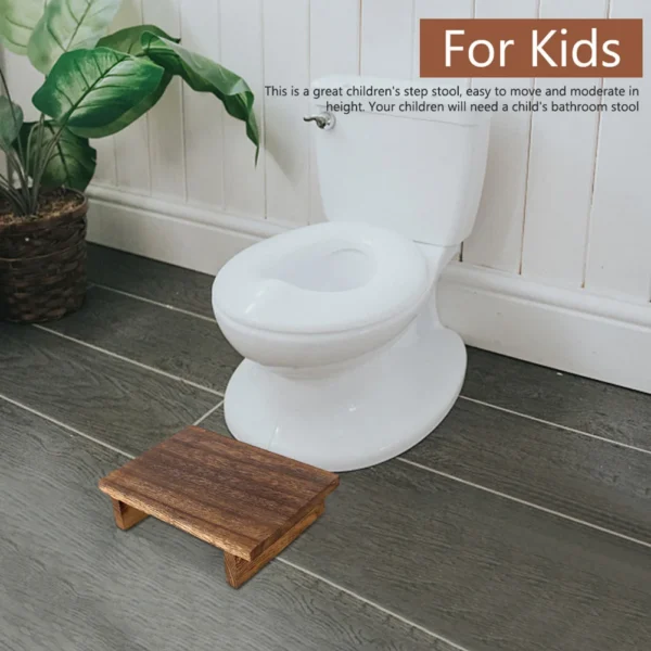 Taburete para mesita de noche, banco para niños, escritorio de oficina, reposapiés, sofá plegable, muebles para el hogar, escalera, taburetes de madera para - Imagen 6
