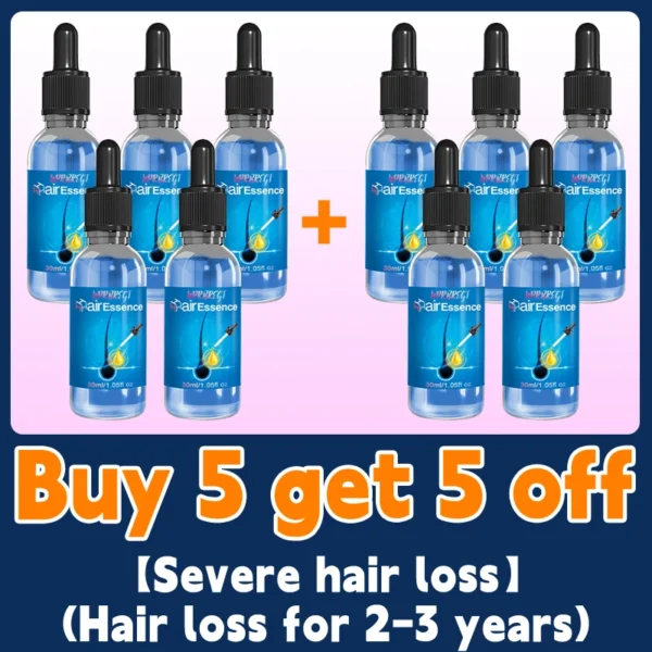 Repara la calvicie y la caída del cabello con aceite esencial, ten un cabello grueso en 7 días, estarás más joven y guapo con el cabello. - Imagen 10