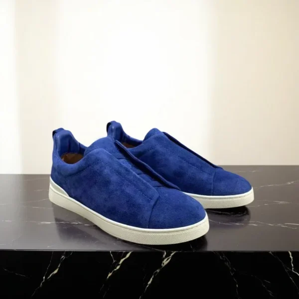 Zapatos para hombre de la fábrica, capa superior de cuero de vaca, zapatos informales transpirables de verano, tablero de piel de ciervo de lujo, versátil - Imagen 8