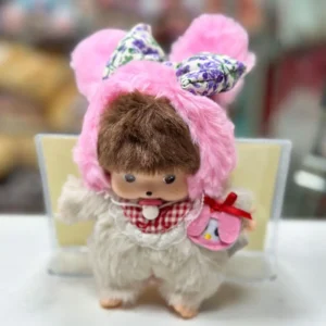 LLavero de muñeco Mchiqi con mono Kawaii de 15cm, bolso colgante, juguete de peluche, regalo de cumpleaños para niños, Material de algodón PP, Año Nuevo/Cristo