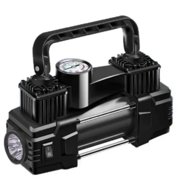 Compresor de aire portátil de servicio de 150PSI, inflador de neumáticos de coche, bomba eléctrica, bomba inflable, neumáticos universales para motocicleta y coche de todos los tamaños - Imagen 7