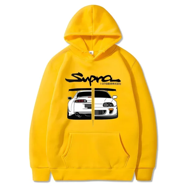 Sudadera con capucha para hombre y mujer, suéter informal holgado con estampado de Manga larga, estilo japonés, primavera y otoño, S-3xl - Imagen 3