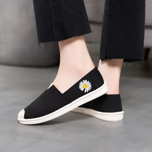 Zapatos de verano para mujer, zapatos planos transpirables de malla, Zapatillas ligeras cómodas para mujer, calcetines, mocasines sin cordones para mujer, Zapatillas para mujer - Imagen 12