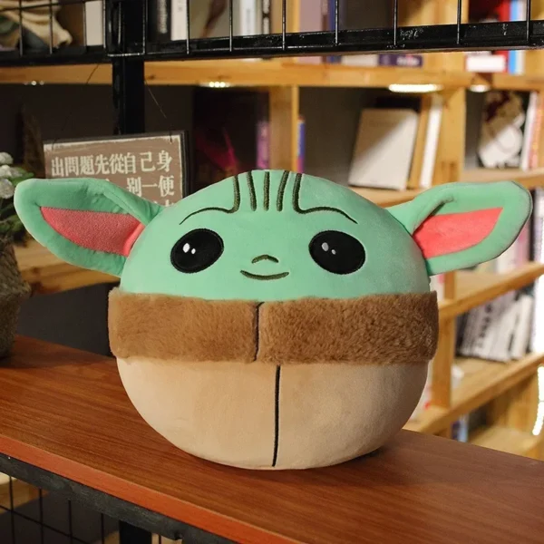 Disney Wars Baby Yoda muñecos de Peluche The Mandalorian Peluche niños Grogu figuras de acción de juguete lindo Peluche niñas juguete para regalo 30cm - Imagen 6