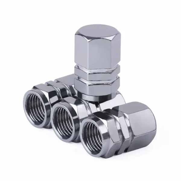 Tapas de válvula de neumático de coche de aluminio, cubierta hermética de válvula de neumático de aleación hexagonal, polvo impermeable para automóviles, motocicletas, camiones y bicicletas - Imagen 24