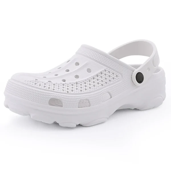 Zapatillas de playa con agujeros clásicos Evshine con soporte para el arco, sandalias antideslizantes cómodas Unisex, calzado para jardín, sandalias tipo zuecos de verano para hombre - Imagen 2