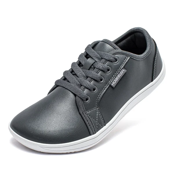 Zapatos minimalistas para hombres y mujeres, zapatos de punta ancha descalzos sin caída, zapatillas ligeras informales de cuero Artificial para caminar - Imagen 12