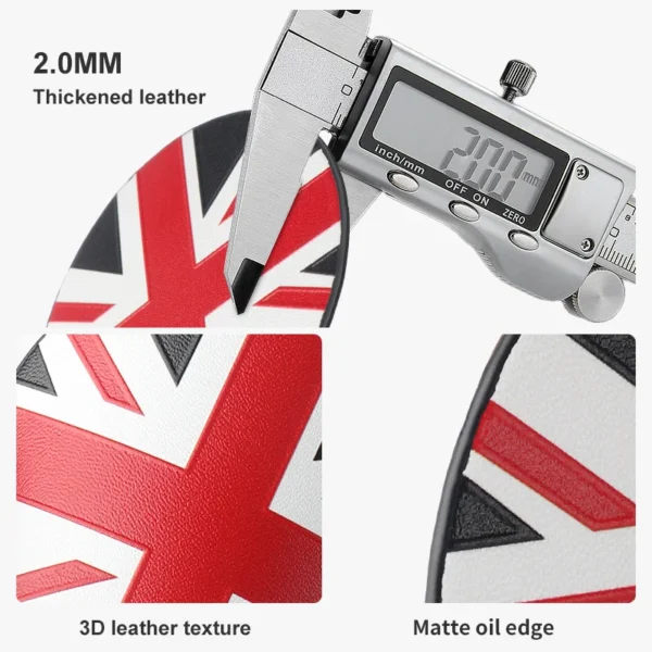 Posavasos, taza de coche, Union Jack-cojín de café, protección de ranura de almacenamiento, alfombrilla antideslizante para MINI Cooper F55 F56 F54 F60, accesorios - Imagen 5
