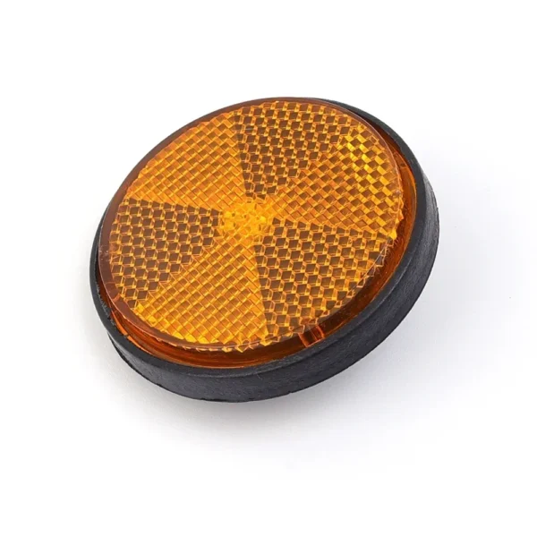 Reflector Circular para motocicleta, vehículo eléctrico, bicicleta, impermeable, a prueba de polvo, Reflector de advertencia nocturna, fijación de tornillo Hexagonal de 6mm - Imagen 12