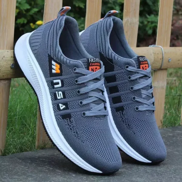Zapatos para hombre, zapatos deportivos de moda, zapatos casuales, zapatos para correr transpirables, zapatos de tenis para entrenamiento para caminar al aire libre ﻿ - Imagen 7
