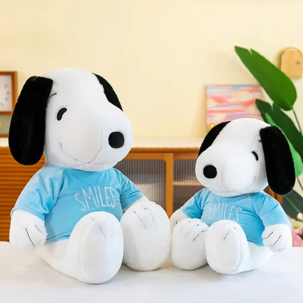 Snoopy peluche almohada sofá espalda muñeco de peluche regalos para niños 35cmCartoon  lindo - Imagen 2