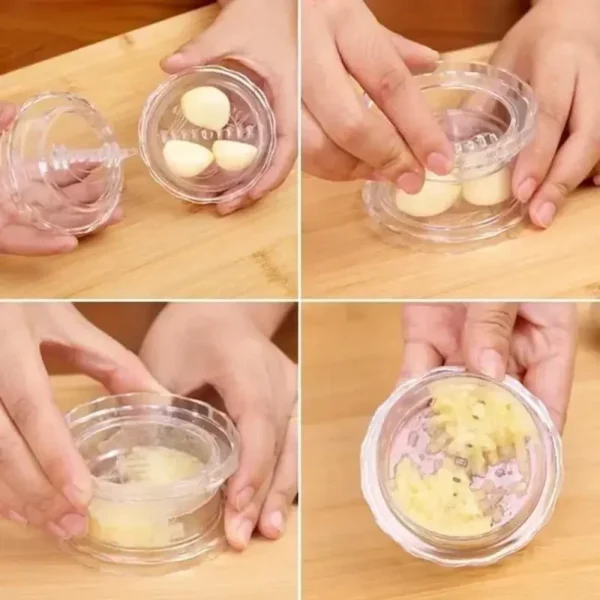 Trituradora de ajo Manual prensa de ajo rollo trituradora picadora electrodomésticos accesorios de utensilios de cocina Nueva cocina multifuncional - Imagen 3