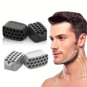 Entrenador de músculos faciales Masseter Ball - Entrenador de mandíbulas de silicona para fortalecer los músculos del masetero y definir la línea de mandíbula
