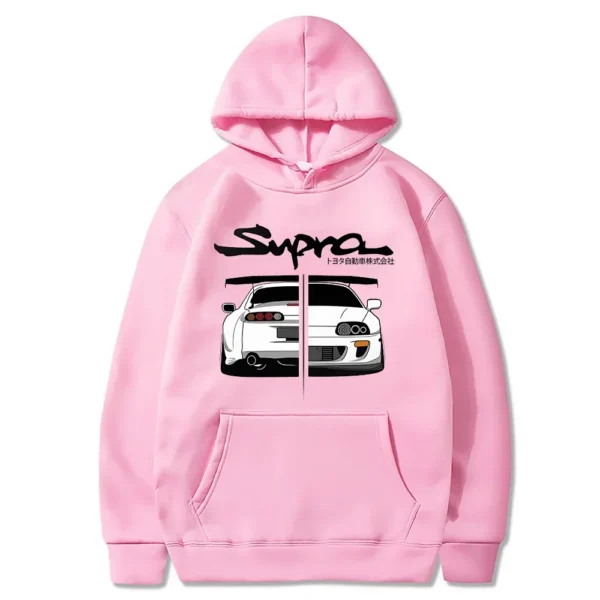 Sudadera con capucha para hombre y mujer, suéter informal holgado con estampado de Manga larga, estilo japonés, primavera y otoño, S-3xl - Imagen 5