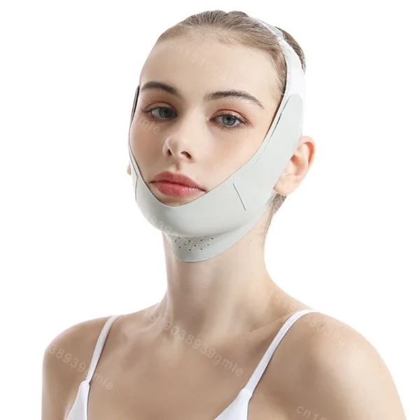 Vendaje adelgazante facial reutilizable para mujer, moldeador de cara en V, cinturón para levantar mejillas y barbilla, correa de masaje Facial, herramientas de belleza para el cuidado de la piel - Imagen 8