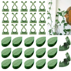 Clips de fijación de pared para plantas trepadoras, fijador de vid de ratán, gancho autoadhesivo, Clip Invisible para encuadernación de jardín, Clip adhesivo de pared, 10/30/50 Uds.