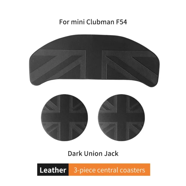 Posavasos, taza de coche, Union Jack-cojín de café, protección de ranura de almacenamiento, alfombrilla antideslizante para MINI Cooper F55 F56 F54 F60, accesorios - Imagen 22