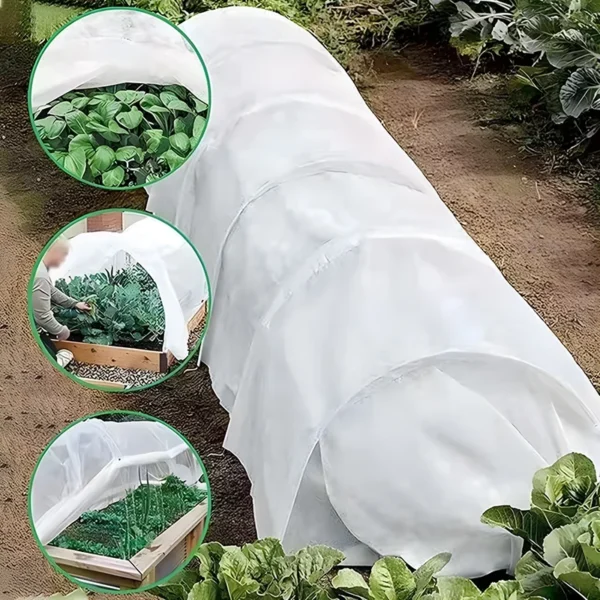 Cubierta cálida para plantas, frutas y verduras no tejidas, red protectora anticongelante, tela para plantas de jardín, anticongelante contra el frío