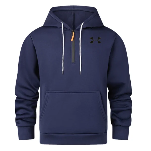 Sudadera con capucha para hombre, jersey deportivo informal, Sudadera con capucha de manga larga con cremallera Harajuku, abrigo holgado con bolsillo - Imagen 7
