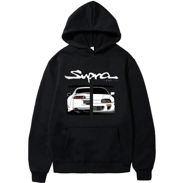 Sudadera con capucha para hombre y mujer, suéter informal holgado con estampado de Manga larga, estilo japonés, primavera y otoño, S-3xl - Imagen 7
