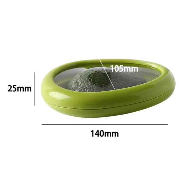 Cubierta de mantenimiento fresco de frutas y verduras, caja de almacenamiento de alimentos de aguacate, cubierta de sellado para conservación de frutas, utensilios de cocina, accesorios de cocina - Imagen 9