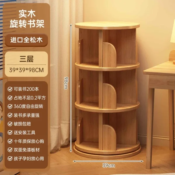 Estanterías para niños, soporte de lectura para bebés, gabinete de almacenamiento, estantería para libros para niños, organizador de librería, muebles, estante para libros para niños - Imagen 11