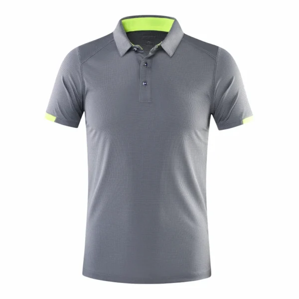 Camisa POLO de manga corta traje de ciclismo traje de fitness para hombres Deportes casuales solapa de secado rápido - Imagen 13