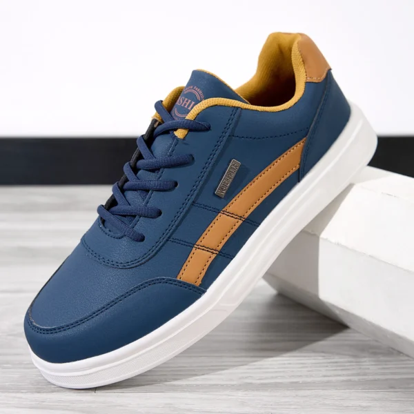 Zapatos deportivos para hombre, zapatillas de deporte azules y rojas, informales, transpirables, atléticos, para correr, caminar, gimnasio, zapatos planos para mujer, zapatos de fiesta transpirables - Imagen 6