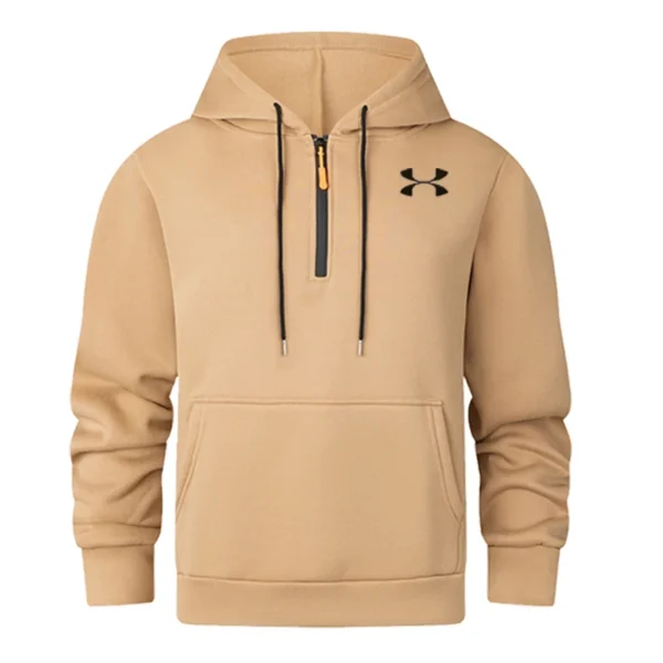 Sudadera con capucha para hombre, jersey deportivo informal, Sudadera con capucha de manga larga con cremallera Harajuku, abrigo holgado con bolsillo - Imagen 6