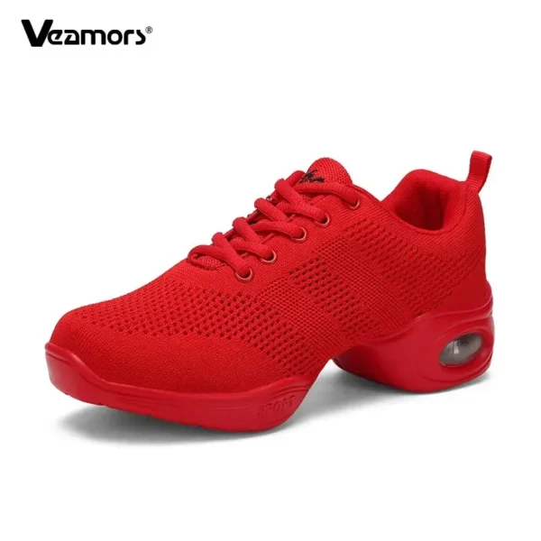 Zapatos de baile de Jazz para mujer, zapatillas de baile, zapatos de baile ligeros y transpirables - Imagen 18