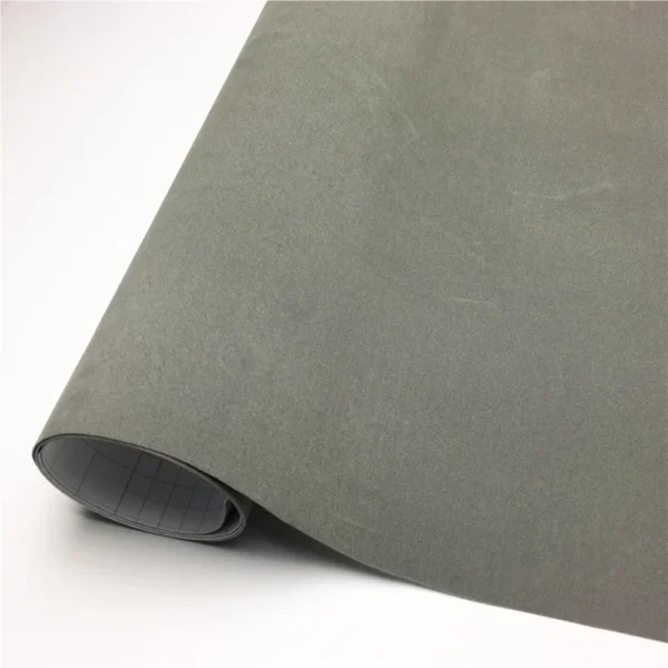 Envoltura de vinilo de gamuza, película de vinilo de terciopelo, hoja de envoltura de coche, pegatina sin burbujas para envolturas de coche, calcomanía de vehículo, consola, piel de ordenador - Imagen 9