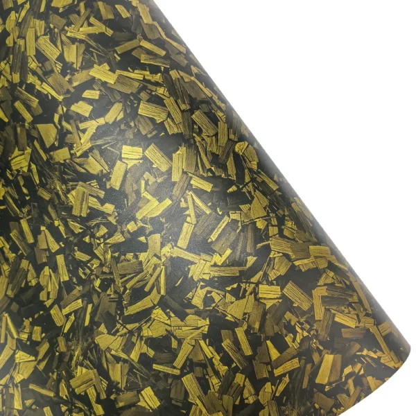Pegatina para coche pegatina en el capó vinilo adhesivo para pegatinas de coche 50cm * 300cm de alto brillo negro oro plata rojo forjado fibra de carbono - Imagen 9