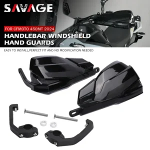 Protectores de mano elevados Protector de palanca de embrague de freno Para CFMOTO 450MT 2024 Protector de manillar CF-Moto IBEX 450 MT MT450