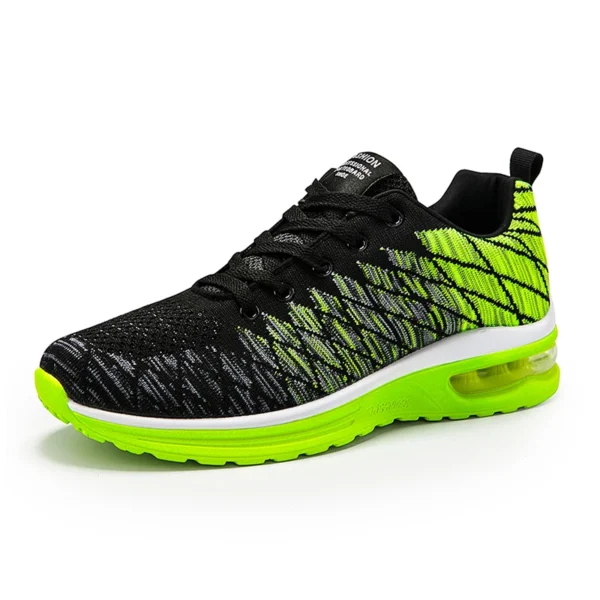 Zapatos de hombre, zapatillas clásicas transpirables de verano a la moda para correr para hombre, zapatos de malla cómodos y ligeros para exteriores, zapatos para caminar - Imagen 7