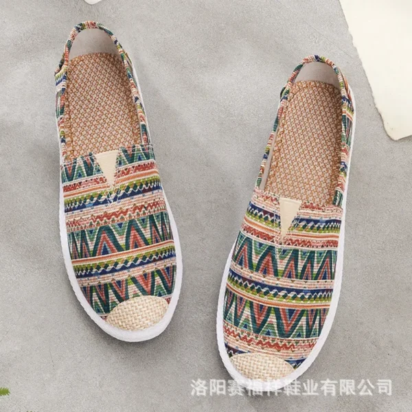 Zapatos de verano para mujer, zapatos planos transpirables de malla, Zapatillas ligeras cómodas para mujer, calcetines, mocasines sin cordones para mujer, Zapatillas para mujer - Imagen 22