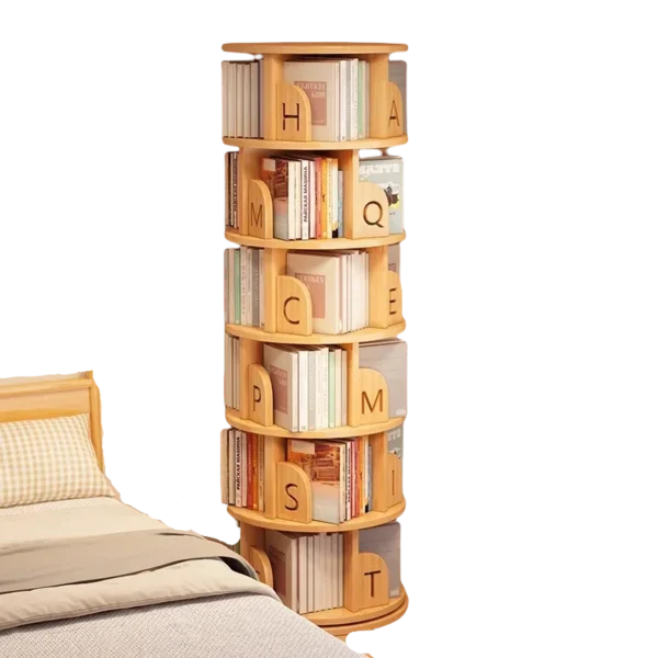 Estanterías para niños, soporte de lectura para bebés, gabinete de almacenamiento, estantería para libros para niños, organizador de librería, muebles, estante para libros para niños - Imagen 6
