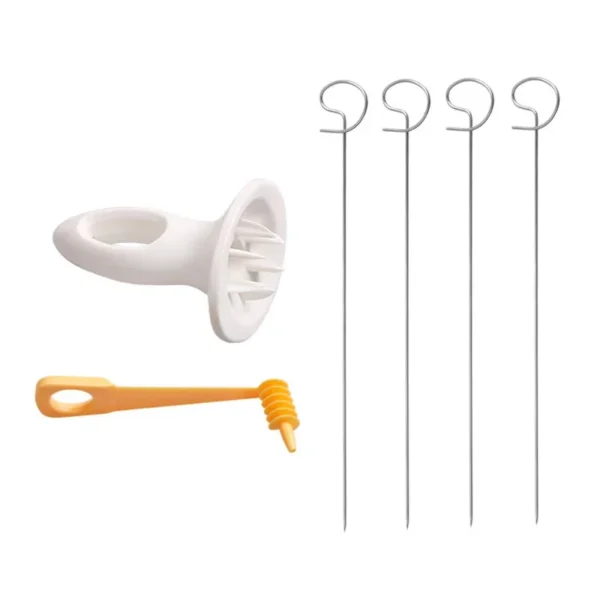 Rebanador de verduras ,Torbellino cortador en espiral de patatas, máquina para hacer torre de patatas,  herramientas creativas de verduras, accesorios de cocina, Gadgets - Imagen 8