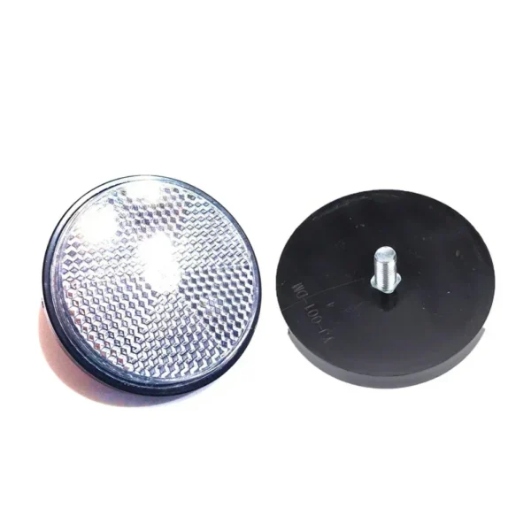 Reflector Circular para motocicleta, vehículo eléctrico, bicicleta, impermeable, a prueba de polvo, Reflector de advertencia nocturna, fijación de tornillo Hexagonal de 6mm - Imagen 10