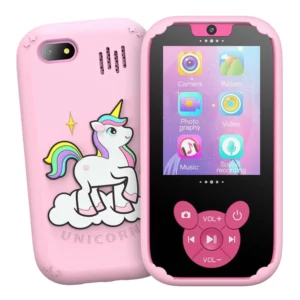 Teléfono Inteligente educativo para niños, cámara Dual, reproductor de música, juego de memoria de 8G, aprendizaje para edad de 3 a 12 años, regalos de cumpleaños