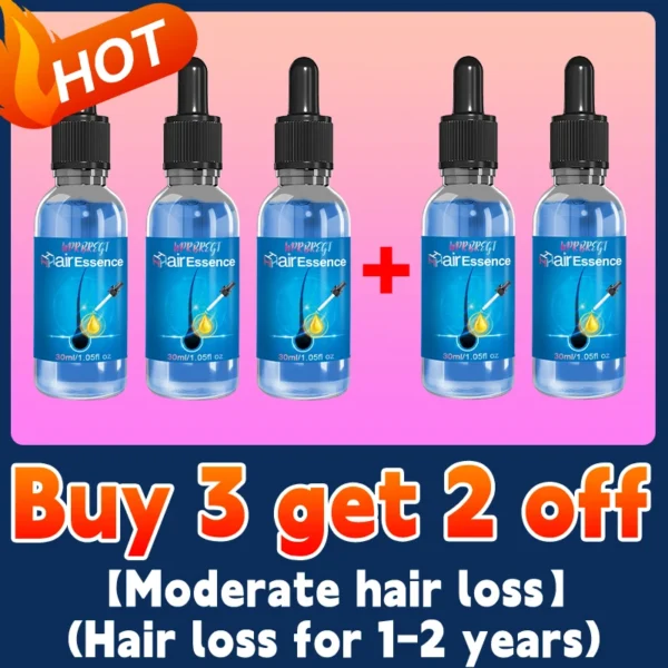Repara la calvicie y la caída del cabello con aceite esencial, ten un cabello grueso en 7 días, estarás más joven y guapo con el cabello. - Imagen 11