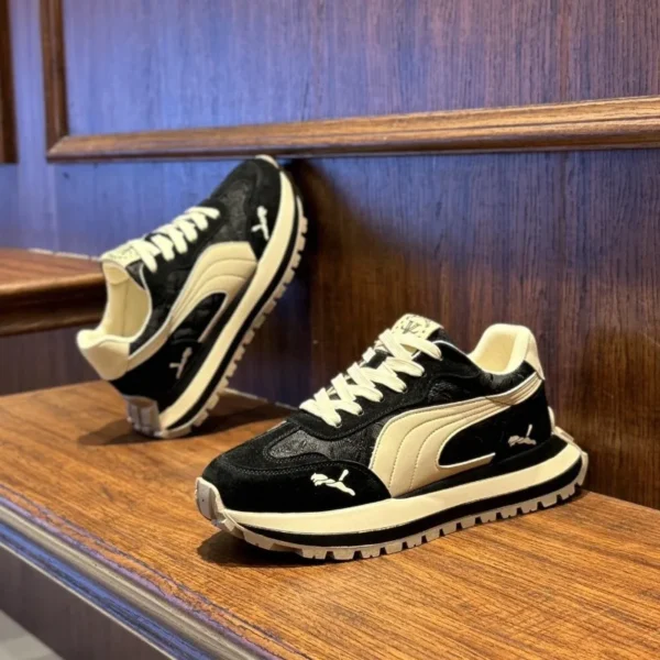 Zapatos informales, zapatos deportivos para hombre, zapatos informales de suela gruesa de verano para hombre, zapatos de tablero de moda para actividades al aire libre antideslizantes suaves y cómodos - Imagen 4
