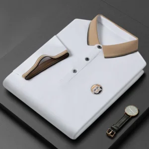 Camiseta para hombre, pantalón corto informal de negocios, jersey de manga, ropa para hombre