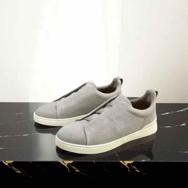 Zapatos para hombre de la fábrica, capa superior de cuero de vaca, zapatos informales transpirables de verano, tablero de piel de ciervo de lujo, versátil - Imagen 7