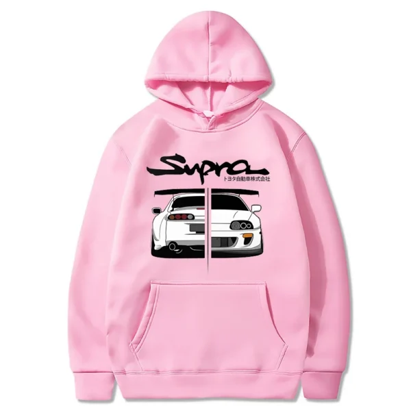 Sudadera con capucha para hombre y mujer, suéter informal holgado con estampado de Manga larga, estilo japonés, primavera y otoño, S-3xl - Imagen 10