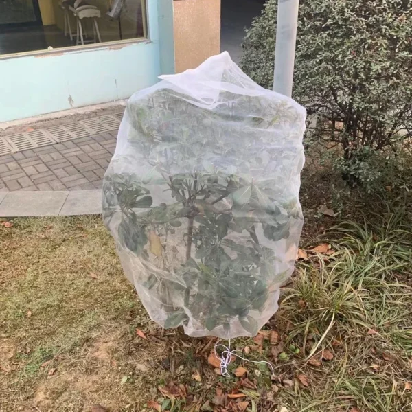 Bolsa de protección de plantas, cubierta de red de malla para frutas, verduras, árboles, fresas, uvas, Control de plagas, herramientas de jardinería anti-pájaro - Imagen 6